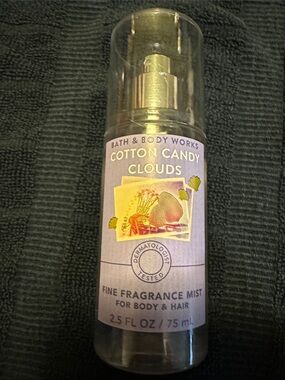 Bath & Body Works Cotton Candy Clouds Fine Fragrance Mist - Purple